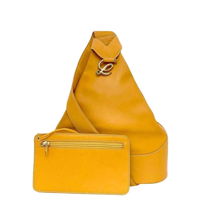 Loewe Shoulder Bag Camel Orange Anton