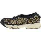 Christian Dior Fusion Flour Sequined Jacquard Sneakers Black 36 — view 2