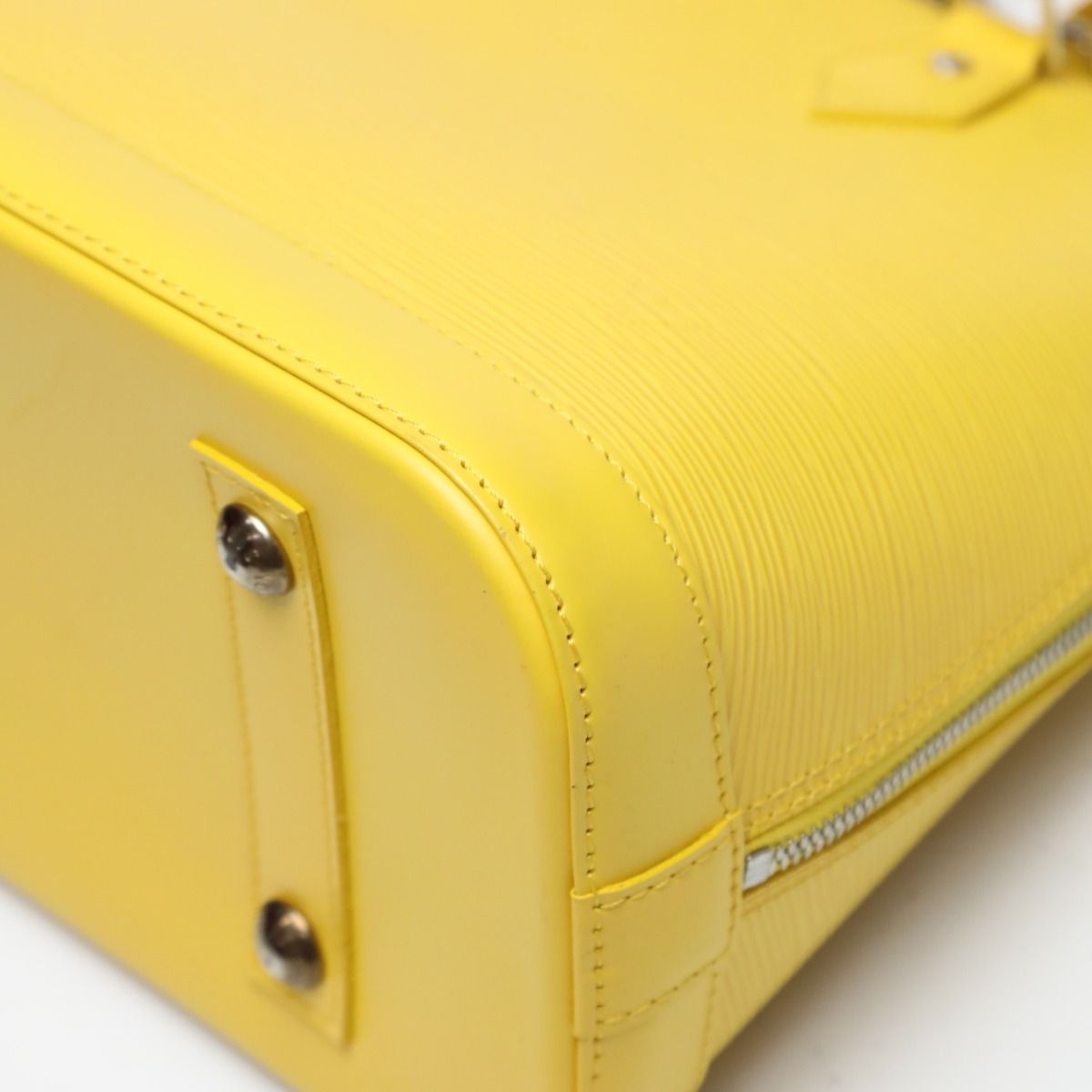 Louis Vuitton Epi Handbag Alma Citron — view 7