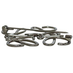 Loewe Brooch Silver Anagram 111.25.020 Metal — view 2
