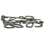 Loewe Brooch Silver Anagram 111.25.020 Metal — view 5