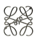 Loewe Brooch Silver Anagram 111.25.020 Metal