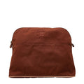 Hermes Bolide Pouch GM Brown Cotton