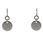 Gucci Trademark Logo Round Silver 925 12.1 g Earrings — view 2