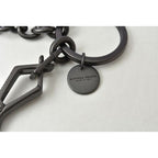 Bottega Veneta Key Ring Holder Bag Charm Bear Rose Blue — view 6