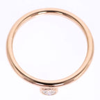 Hermes Link-de Diamond Ring No 48 750 PG 18K Pink Gold Jewelry — view 5