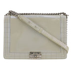 Chanel Chain Shoulder Boy Enamel Bag