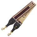Christian Dior Shoulder Strap Canvas Bordeaux Red 0295