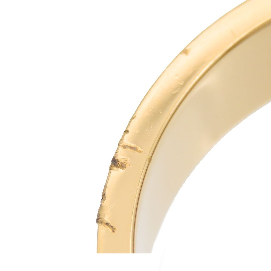 Hermes Clic HH Gold Black Metal Enamel Bracelet Bangle — view 5