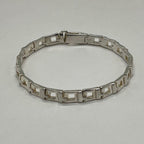 Gucci G Shape Bracelet SV 925 Vintage