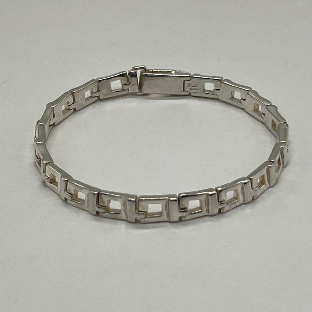 Gucci G Shape Bracelet SV 925 Vintage — view 2