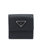 Prada Pouch Black Saffiano Leather