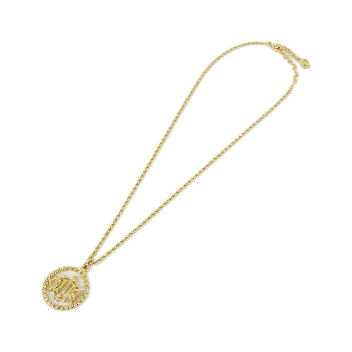 Dior Vintage Necklace Gold — view 2