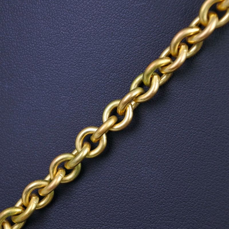 Chanel Coco Mark Gold Plated 93 P 110.4 g Necklace — view 7