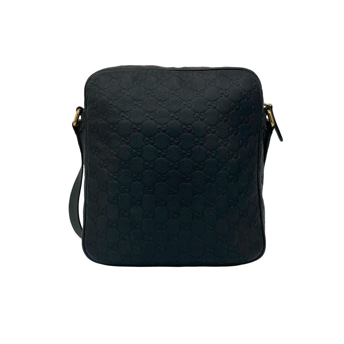 Gucci Guccissima GG All Over Pattern Logo Leather Shoulder Bag Pochette — view 3