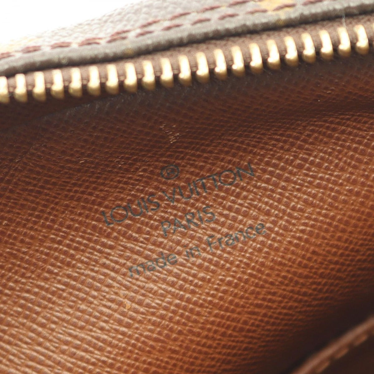Louis Vuitton Shoulder Bag Danube Canvas Leather — view 4
