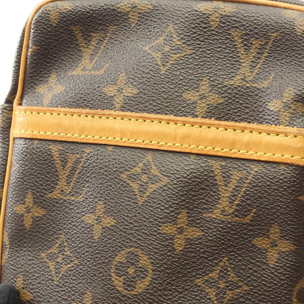 Louis Vuitton Shoulder Bag Danube Canvas Leather — view 7