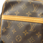 Louis Vuitton Shoulder Bag Danube Canvas Leather — view 7