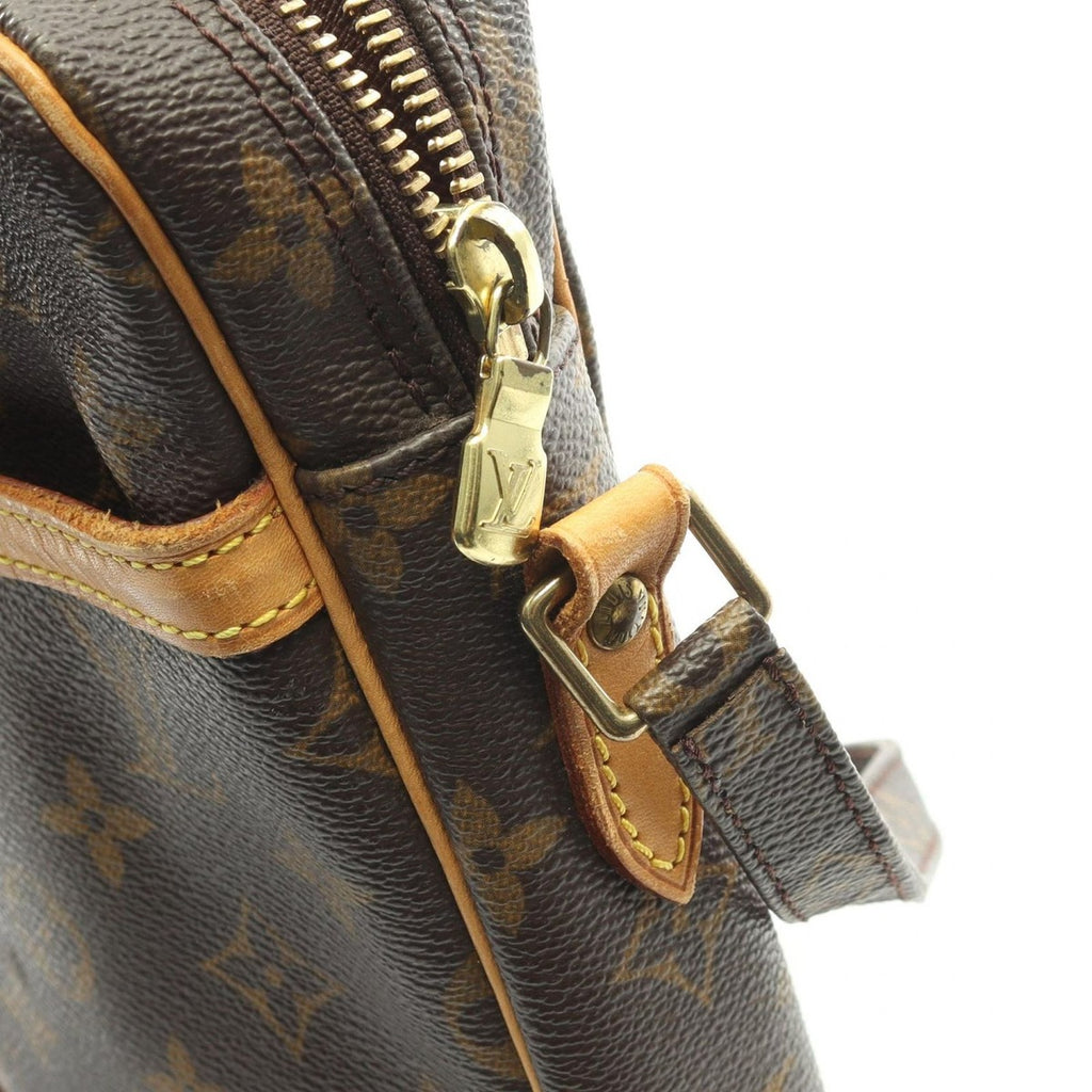 Louis Vuitton Shoulder Bag Danube Canvas Leather — view 8