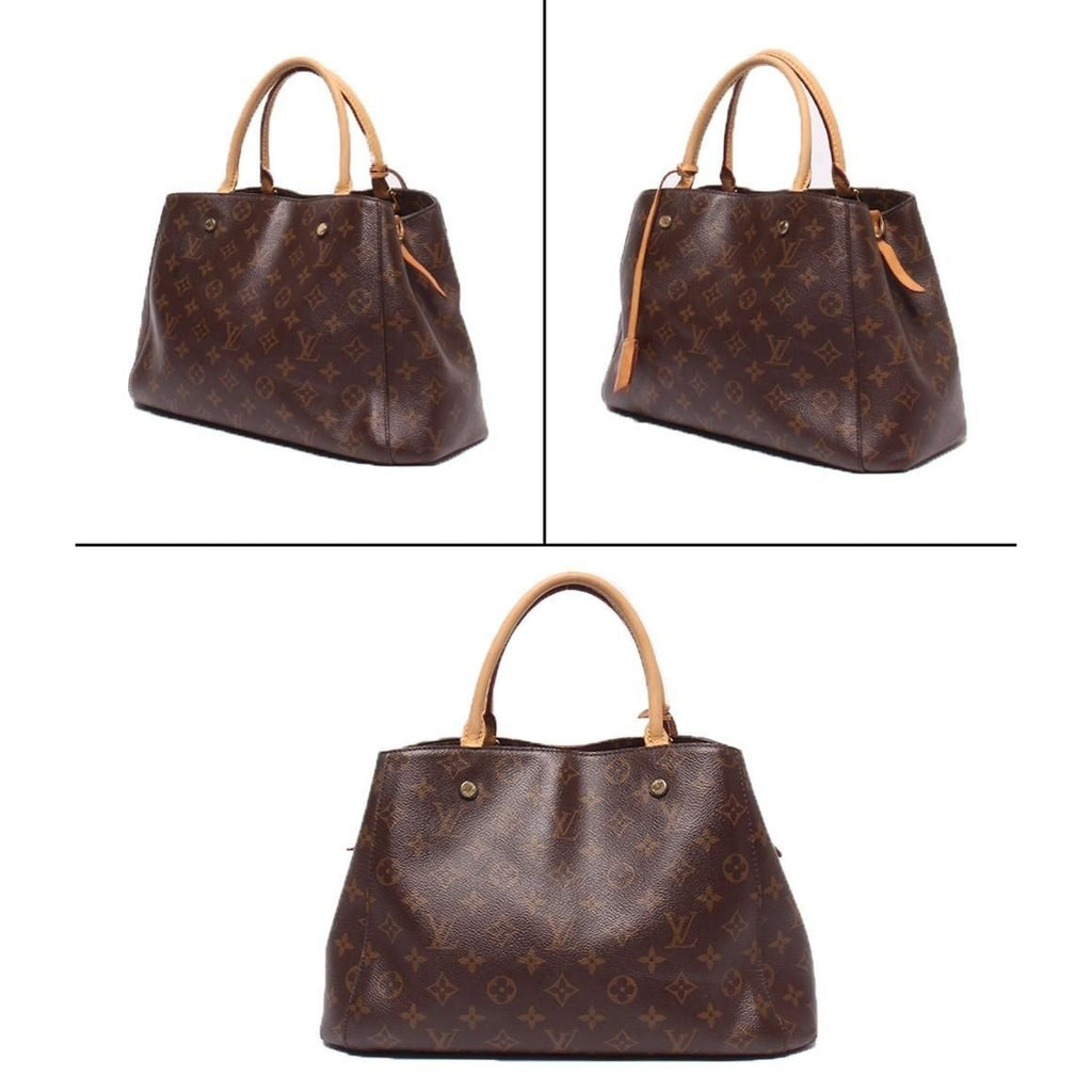 Louis Vuitton Shoulder Bag Montaigne MM Monogram — view 2