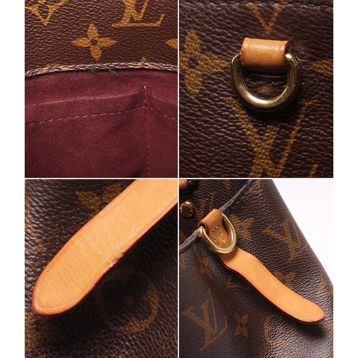 Louis Vuitton Shoulder Bag Montaigne MM Monogram — view 7