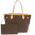 Louis Vuitton Neverfull MM Pouch Monogram Tote