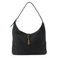 Hermes Trim 31 Shoulder Bag Taurillon Clemence Black Gold