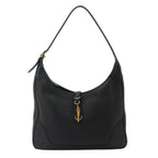 Hermes Trim 31 Shoulder Bag Taurillon Clemence Black Gold