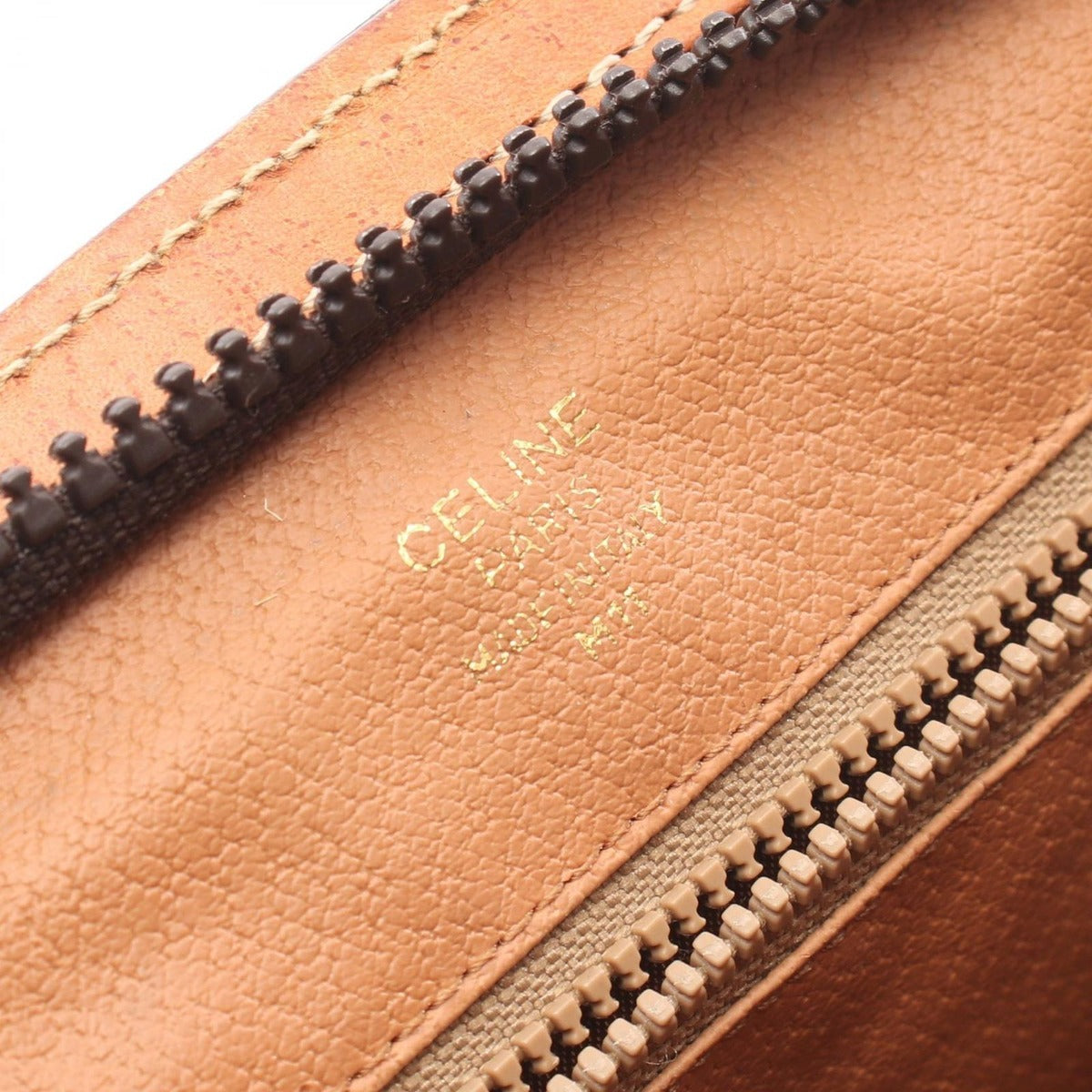 Celine Clutch Macadam Brown Dark Canvas — view 4