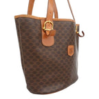 Celine Tote Macadam Brown Gold — view 2
