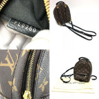 Louis Vuitton Backpack Palm Springs Mini Monogram Canvas Brown — view 9