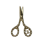 Chanel Scissors Brooch B21 V Gold Pin Type — view 2