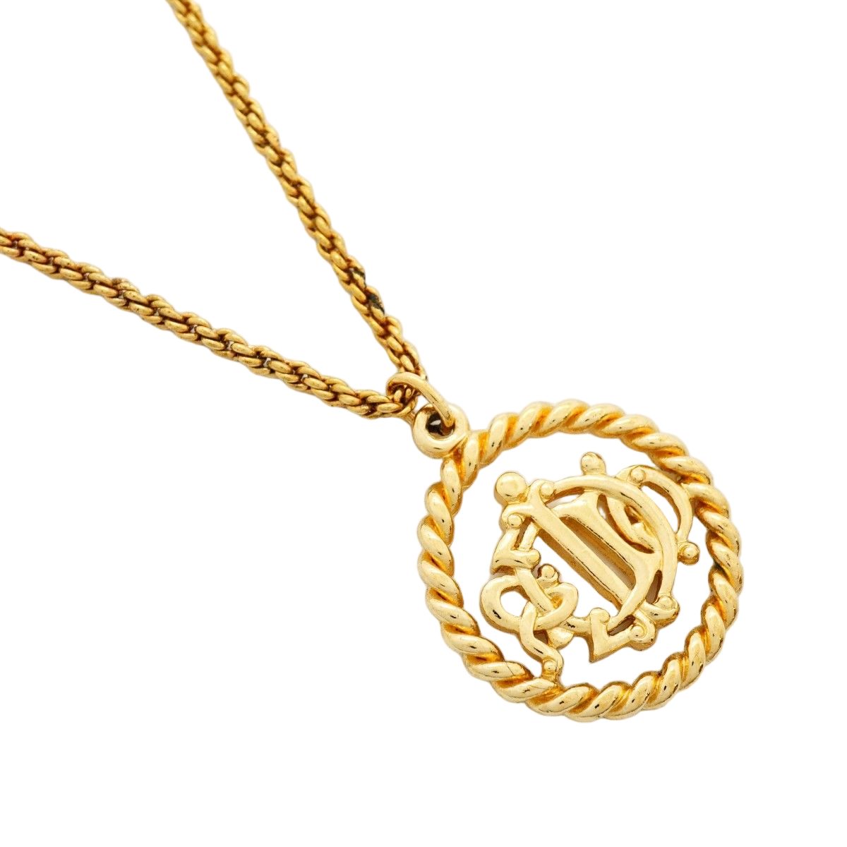 Dior Necklace Emblem Round — view 2