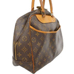 Louis Vuitton Handbag Monogram Deauville Brown — view 2