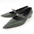 Hermes Kelly Buckle Flat Shoes — view 3