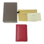 Louis Vuitton Epi Leather Organizer de Poche Card Case Rouge