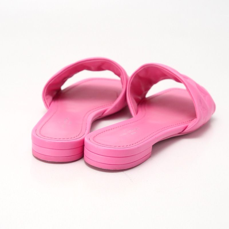 Louis Vuitton Revival Line Sandals Size 36 Monogram Logo Square Toe — view 3