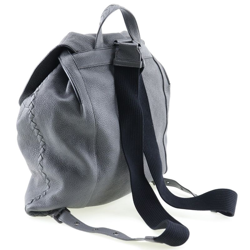 Bottega Veneta Intrecciato Calf Gray Backpack Daypack — view 3