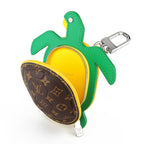 Louis Vuitton Key Holder Keyholder Turtle Brown Green — view 4