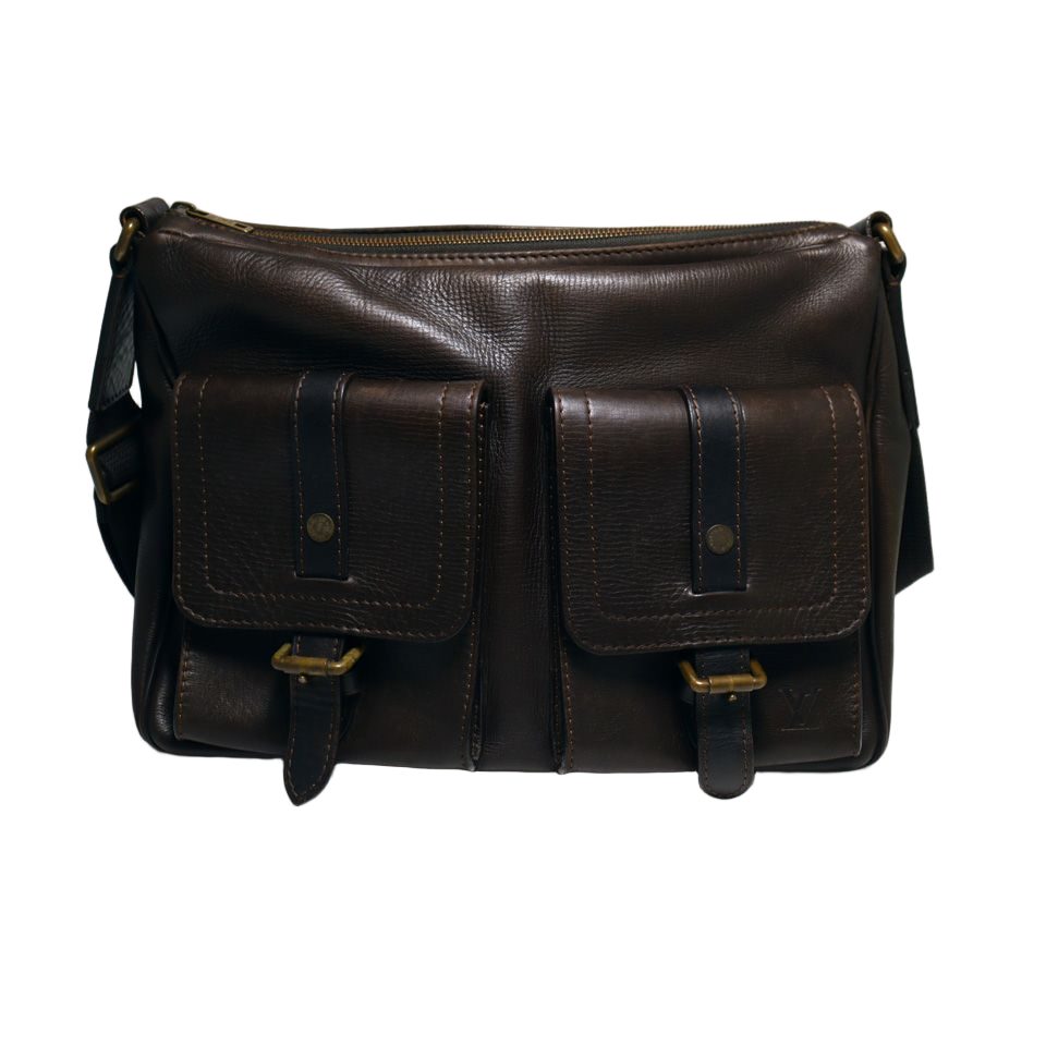 Louis Vuitton Utah Wichita Leather Shoulder