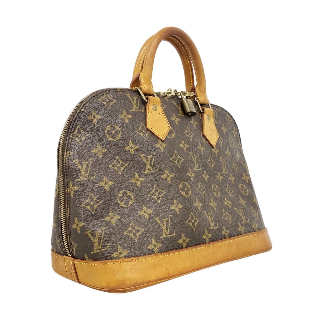 Louis Vuitton Handbag Monogram Alma Brown — view 2