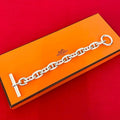 Hermes Margiela Period Chaine D'ancre TGM 11 Frames Silver 925 Bracelet Chain