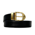 Louis Vuitton Belt Ceinture Classic Black Noir Epi Waist 88 cm 30