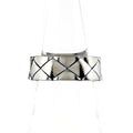 Chanel Quilted Ring Ation on the metal.