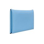 Hermes Card Case Calvi Veau Epsom Celeste Silver — view 2