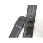 Louis Vuitton Belt Ceinture LV Circle Black Monogram Eclipse Leather — view 4
