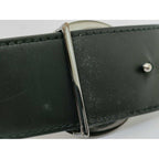 Louis Vuitton Belt Ceinture LV Circle Black Monogram Eclipse Leather — view 9