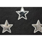 Saint Laurent Wallet YSL Foldable Star Leather Black — view 8
