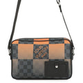 Louis Vuitton Shoulder Bag Damier Graphite Giant Alpha Black