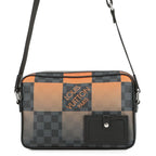 Louis Vuitton Shoulder Bag Damier Graphite Giant Alpha Black